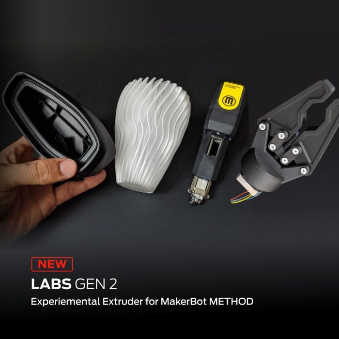 MakerBot LABS Experimental Extruder GEN 2 For METHOD